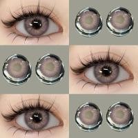 ราคา Eyeshare lens คอนแทคเลนส์ GALAXY Pink คอนแทคเลนส์สี กรองแสง คอนแทคเลนส์ mini คอนแทคเลนส์รายปี คอนแทคเลนส์ เทา 1คู่ 2ชิ้น ฟรีกล่อง (20467443014)