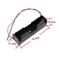 ราคา 2ชิ้น ล็อต รางถ่าน รังถ่าน ลังถ่าน กะบะถ่าน ที่ใส่ถ่าน Battery Case พร้อมสายเชื่อมต่อ ใส่ถ่านขนาด 18650 ถ่านชาร์จ (21139040156)