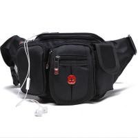 ราคา SwissGear เอวกระเป๋าผู้ชายมัลติฟังก์ชั่โทรศัพท์กระเป๋ากีฬากลางแจ้งผ้าใบลำลองหน้าอกกระเป๋าขี่ (19972935191)