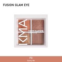 ราคา KMA อายแชโดว์ โทนสีแต่งง่าย เพิ่มเสน่ห์ให้ดวงตา Fusion Glam Eye (20978248752)
