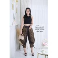 ราคา Mipz Ladies กางเกงม้งผ้าฝ้ายพิมพ์ลาย กางเกงผ้าไทย กางเกงผ้าฝ้าย กางเกงผ้าถุง (602112639)