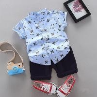 ราคา เสื้อผ้าแฟชั่นเด็กผู้ชาย เสื้อ กางเกงset2ชิ้น (20892355647)