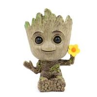 ราคา IJVBTV รถตกแต่งสำหรับของขวัญ Mini Groot Marvel 6ซม นั่ง Tree Man Groot อะนิเมะ Action Figure Groot Action Figure ตุ๊กตา (15026742395)