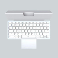 ราคา JOMAA keyboard for tablet keyboard with touchpad Bluetooth Keyboard With Folding Touchpad Leather Case Rechargeable Multi Device Wireless Bluetooth 5 2 Tablet keyboard for Ipad WinXP Win7 Win10 PC Win