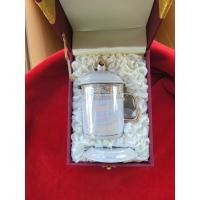 ราคา แก้วมัคเคลือบมุก ลายน้ำทอง พร้อมกล่องผ้าไหม (13270056226)