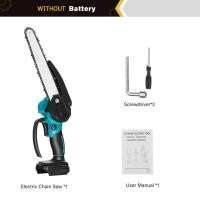 ราคา 3000W 8 นิ้ว เลื่อยไฟฟ้า เลื่อยโซ่ไฟฟ้า กำลังตัดสูง เลื่อยตัดไม้ เลื่อยยนต์ เลื่อยโซ่ยนต์ เลื่อยโซ่ไรสาย เลื่อยไฟฟ้าแบต แบตเตอรี่ Makita 18V (21203699372)