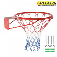 ราคา Greener แป้นบาสติดผนัง ห่วงบาส 52นิ้ว Basketball hoop รุ่น 007 แป้นบาส แป้นบาสเกตบอล แป้นบาสเก็ตบอล แป้นบาสมาตรฐาน แป้นบาสเกตบอล แป้นบาสผู้ใหญ่ ห่วงบาสเกตบอลแขวนติดผนังขอบโลหะเป้าหมายกำไรสุทธิสินค้ากี