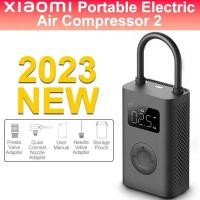 ราคา Xiaomi Mijia ปั๊มลมไฟฟ้าแบบพกพา ปั๊มลม2 25 ความเร็วที่เพิ่มขึ้นปั๊มลมไฟฟ้าขนาดเล็กแบบพกพา150PSI (21171081907)