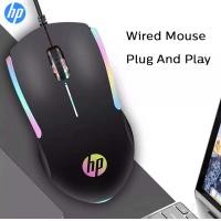 ราคา HP M160 Wired Mouse High Performance Optical Gaming Mouse With For Computer Notebook Laptop Office PC Home (13858955093)