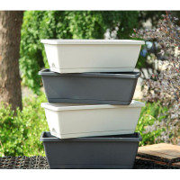 ราคา กระถางต้นไม้ พลาสติก สำหรับปลูกผัก ปลูกต้นไม้ 2 ขนาด 5010 (20619721847)