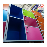 ราคา ชั้นวางของเอนกประสงค์ รุ่น แฟชั่นบ็อค 5 ช่องมี 3 ประตูกุญแจ (8069239601)