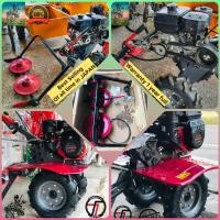 ราคา ใหม่ญี่ปุ่น รถตัดหญ้า เดินตาม เครื่องพรวนดิน 2 in 1 TAZAWA ตัดหญ้าไวกว่าปกติ 10 เท่า BONUS อุปกรณ์เสริมงานไร่เพียบจุใจ (20888276501)