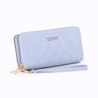 ราคา กระเป๋าสตางค์ใบยาว 2 ซิป สีพลาสเทล GC 032 (16135679274)