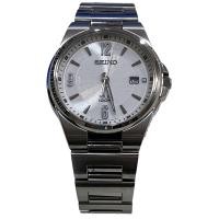 ราคา นาฬิกาข้อมือผู้ชาย SEIKO Solar รุ่น SNE209P1 ขนาดตัวเรือน 42 มม หน้าปัดสีขาว ตัวเรือน สาย กรอบ Stainless steel สีเงิน (19807740153)