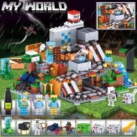 ราคา พร้อมส่ง ตัวต่อ มายคราฟ พร้อมมายคราฟมินิฟิกเกอร์ ของขวัญเด็ก เลโก้มายคราฟ2023ใหม่ (20526471988)