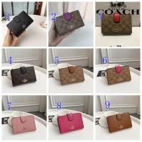 ราคา Coach ล่าสุดกลาง ขนาดกระเป๋าผู้หญิง Dompet Koin Multi Slot F53436 (17642028427)