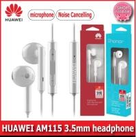 ราคา หูฟังhuawei รุ่น AM115 กล่องสีฟ้า เสียงดีฟังชัด สินค้ามีการรับประกัน (20462234897)