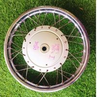 ราคา ชุดล้อหน้าหลัง ล้อหน้า ล้อหลัง YAMAHA FINO 115 iฟีโน่ 115 หัวฉีด Fino Fi ขอบ14 แท้ มือสอง ติดรถ (19607794068)