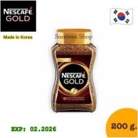 ราคา EXP 02 2026 เนสกาแฟโกลด์ ริช แอนด์ สมูธ Nescafe Gold Rich And Smooth Coffee 200g จำนวน 1 ขวด (4688340507)
