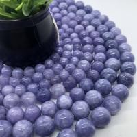 ราคา คาลซิโดนีสีม่วง4 12มม รอบหลวมลูกปัดหินเครื่องประดับ Diy (7819079428)