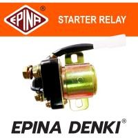 ราคา รีเลย์สตาร์ท STARTER RELAY รีเลย์ช่วยสตาร์ท EPINA DENKI รีเลย์ หรือ ตัวช่วยสตาร์ท กลมเล็ก EN 911012 ss 112 12V EPINA แท้ อะไหล่ราคาส่ง (7151610770)
