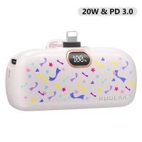 ราคา Kuulaa Powerbank พาวเวอร์แบงค์ ขนาดเล็ก แบบพกพา 5000mah Power Bank สําหรับSamsung Huawei Xiaomi iPhone 15 14 13 12 pro max แบตสำรองไร้สายแบบ Fast Charge iPhone 8 7 6 5 ของแท100 (20871871579)