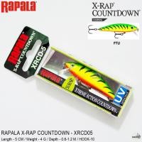 ราคา เหยื่อปลอม RAPALA X RAP COUNTDOWN XRCD05 (19528401927)