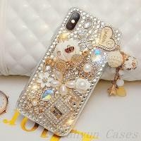 ราคา เคสประกายเพชรประดับพลอยเทียมคริสตัลหรูหราเคสโทรศัพท์สำหรับ iPhone รุ่น13pro 12pro XR X XS MAX11 Pro MAX 8 7 Plus 6 6S Plus Coque (10519200810)