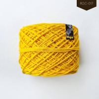 ราคา เชือกฟอกนิ่ม 4Ply โทนเหลือง น้ำตาล เชือกฟอก สำหรับถักกระเป๋า หมวก งานอยู่ทรง I ไหมพรมฟ้ามุ่ย Fahmui Yarn (19577374145)
