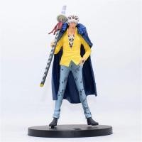 ราคา IJVBTV โมเดลวันพีช อะนิเมะญี่ปุ่น PVC 17ซม เด็กเด็กของเล่นอะนิเมะรูป Trafalgar D Water Law DXF Wano Country Dolls Action Figures Trafalgar Law Figure Toy (16491075596)