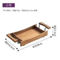 ราคา THAILUCKY ถาดใส่ขนมปัง มีหูจับ ไม้สักเก่า มี3ขนาด (21161574771)