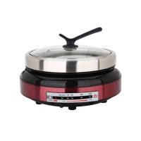 ราคา HOUSE WORTH หม้อสุกี้ เตาปิ้งย่าง รุ่น CRJ 100HI ความจุ 4 ลิตร กระทะเคลือบ non stick ควันน้อย กำลังไฟ 1200 วัตต์ (11271596068)