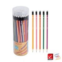 ราคา Elephant ตราช้าง ดินสอ ดินสอดำ HB เรนโบว์ M01 กระบอก 50 แท่ง (20665594449)