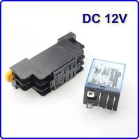 ราคา รีเลย์ขนาดเล็กพร้อมฐานซ็อกเก็ต AC 220V 10A JQX 13F 2Z HH62PL LY2NJ 10A 8PIN Mini Power Relay พร้อมส่งจากไทย (16422324385)