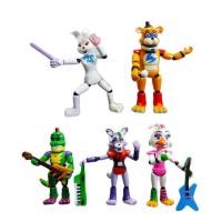ราคา โมเดล Five nights at freddys ไฟว์ไนท์แอทเฟรดดี้ เซ็ท5ตัว 6ตัว สูง8 17cm (14864910179)