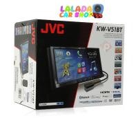 ราคา JVC KW V51BT แถมฟรี กล้องถอยหลัง เครื่องเล่นติดรถยนต์พร้อมจอ 2 DIN หน้าจอระบบสัมผัสขนาด 7 นิ้วอุปกรณ์รับสัญญาณ DVD CD USB พร้อมหน้าจอระบบสัมผัส (10080057545)