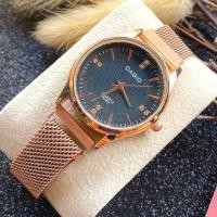 ราคา มาใหม่ Casio Watch คาสิโองานสายแม่เหล็ก ใช้งานง่านไมต้องตัดสาย ระบบควอตซ์ (15532723504)
