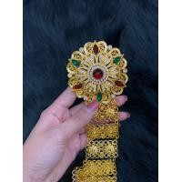 ราคา เข็มขัดชุดไทยเงิน ทอง เนื้อโลหะชุบโคเมียม ชุบด้วยไฟฟ้า (15765416550)