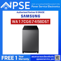 ราคา SAMSUNG ซัมซุง เครื่องซักฝาบน 17 กก รุ่น WA17CG6745BDST (20049933991)