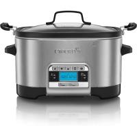ราคา หม้ออเนกประสงค์ Crockpot Multi Cooker Programmable with Slow Cooker Saute Roaster Food Steamer 5 6L 6 7 People Removable Bowl CSC024 ใช้ไฟไทย 220V ไม่ต้องแปลง Imported from UK Authentic ของแท้นำเข้า (