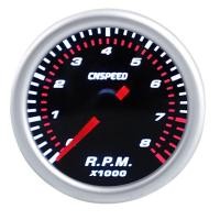 ราคา CNSPEED 2Inch 52mm Auto Car Tachometer Tacho Gauge 0 8000 RPM 12V Universal Car Motor White Led Meter Pointer RPM (10407826366)
