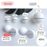 ราคา โฟม โฟมกลม โฟมกลมสำหรับงานประดิษฐ์ (12748231854)