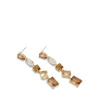 ราคา ALDO LAGRIMITOS Women PIERCED EARRING LIGHT BROWN (20789799618)