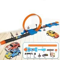 ราคา 360 ํ Turn Track รางรถแข่ง Hot wheels รางรถแข่ง รถตีลังกา พร้อมรถเหล็ก 2 คัน กล่องใหญ่มาก รุ่นใหม่ล่าสุด (19994235158)