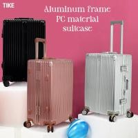 ราคา 883 กระเป๋าเดินทาง suitcase กระเป๋าเดินทางล้อลาก 20 24 28 นิ้ว สีน้ำเงิน insขายดี กระเป๋าเดินทางล้อลาก กรอบอลูมิเนียม วัสดุ PC 5สี luggage (912620495)