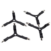 ราคา พร้อมส่ง สายรัดที่นอน สายรัดมุมเตียง สายรัดผ้าปูที่นอน แบบมียางรอง 4ชิ้น 4มุม 6มุม Bed Clip Bed Sheet Straps (20971207129)