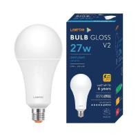ราคา Lamptan หลอดไฟ หลอดประหยัดไฟ แลมป์ตัน LED Bulb Gloss 5W 7W 9W 11W 14W 18W 22W 27W ขั้วE27 สีขาว สีวอร์ม อายุการใช้งาน10000ชม (21135976509)