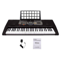 ราคา คีย์บอร์ดไฟฟ้า 61 คีย์ คีย์บอร์ดMK MK 809 61 คีย์ Keyboard ฟรี แท่นวางโน๊ต และ Adapter (18992136934)