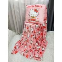ราคา Moshi Moshi หมอนผ้าห่ม หมอนผ้าห่มขนาดพกพา ลาย Hello Kitty ลิขสิทธิ์ของแท้ (20600857110)