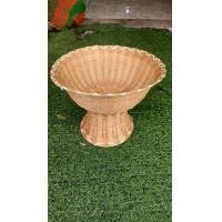 ราคา พานไม้ไผ่ พานใส่ของ พานไม้จัดดอกไม้ พานจัดดอกไม้ กระจาดใส่ของ ทำบุญ ขนาด 11 นิ้ว พานไหว้ครู (20153521731)
